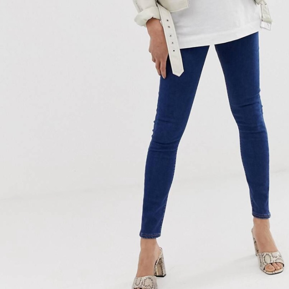 ASOS maternity high rise skinny jeans